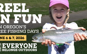 Reel in fun June 6-7 caption with photo of girl holding fish