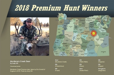 Premium big game hunts | Oregon Department of Fish & Wildlife