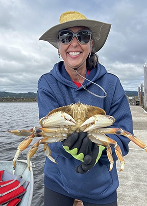 Crabbing in Alsea Bay