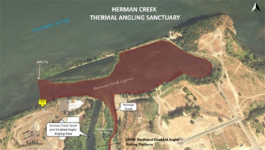 Herman Creek Thermal Angling Sanctuary