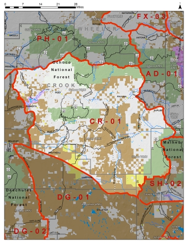 Crooked River Hunt Area CR-01