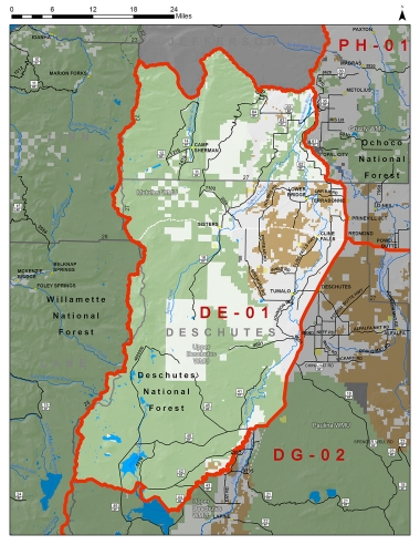 Deschutes Hunt Area DE-01