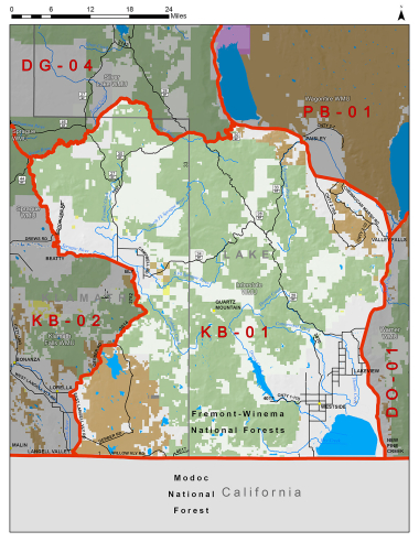 Klamath Basin Hunt Area KB-01