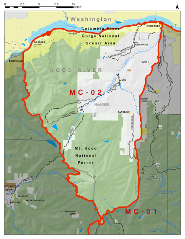 Mid Columbia Hunt Area MC-02