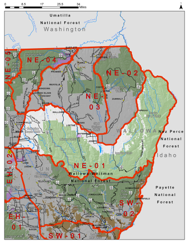 Northeast Hunt Area NE-01