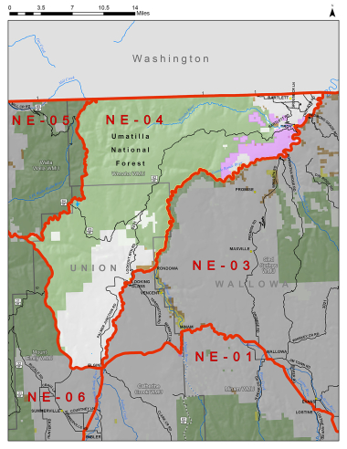 Northeast Hunt Area NE-04
