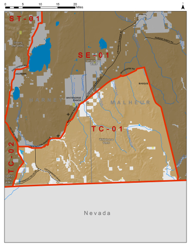 Trout Creek Hunt Area TC-01