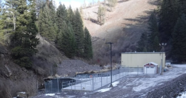 Lookingglass hatchery fish ladder