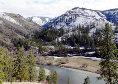 wenaha spring landscape