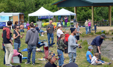 Family fishing event