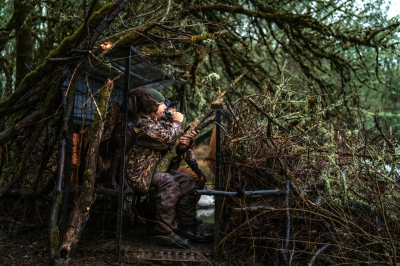 Waterfowl calling mentor hunt
