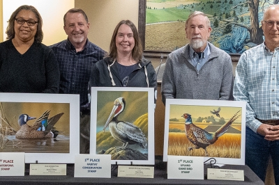 2026 Stamp Art Judges and Winners