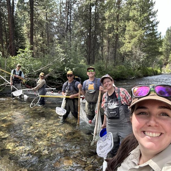 Water project Science team fish survey