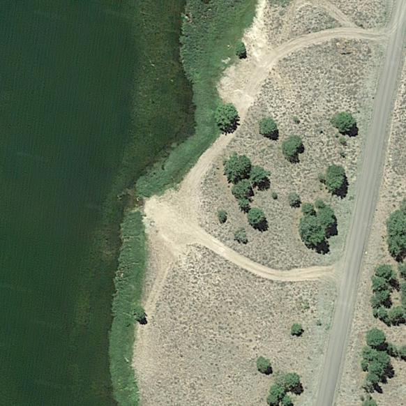 Aerial Before construction Yellowjacket Lake